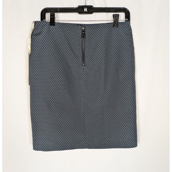 Kenar Skirt 4 Women's Blue Polka Dot Straight Skirt Career Wear Wear to Work - Picture 3 of 6